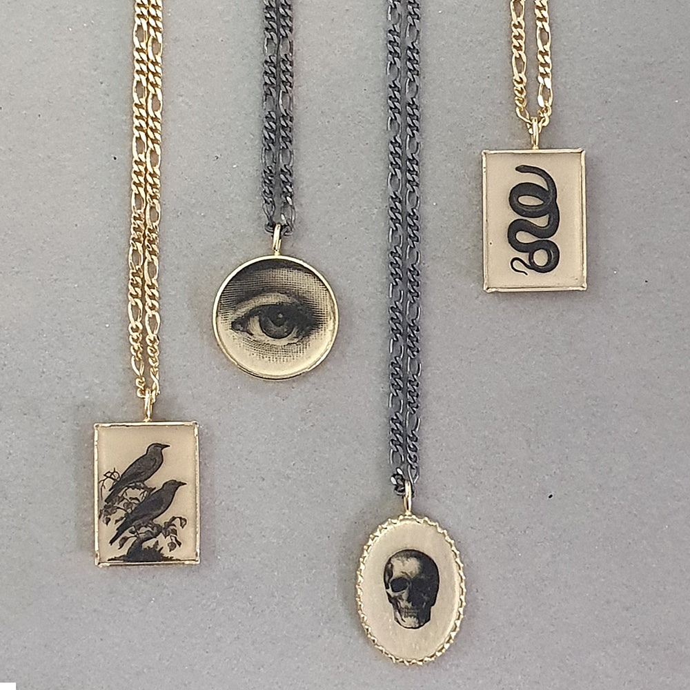 Victorian Figaro Songbird Necklace