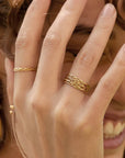 Rose Wide Ring