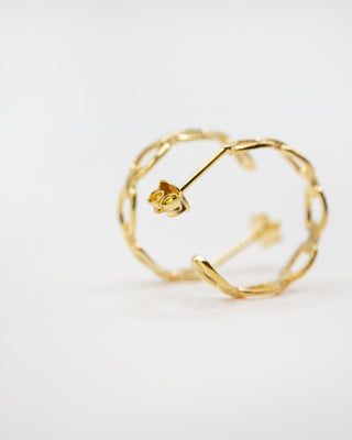 Link Hoop Earrings