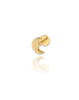 Moon Cartilage Flat Back Earring | Single