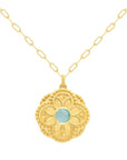 Eira Necklace | Aqua