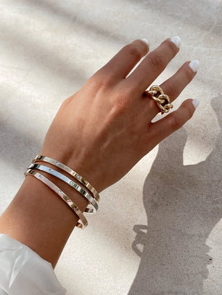 Elsie Stackable Bracelet Bracelets Sahira Jewelry Design   