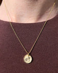 Cielo Organic Coin Necklace