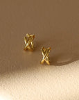 Axel Huggie Earrings | Gold