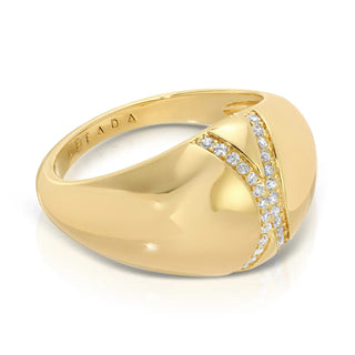 Bene CZ Dome Ring