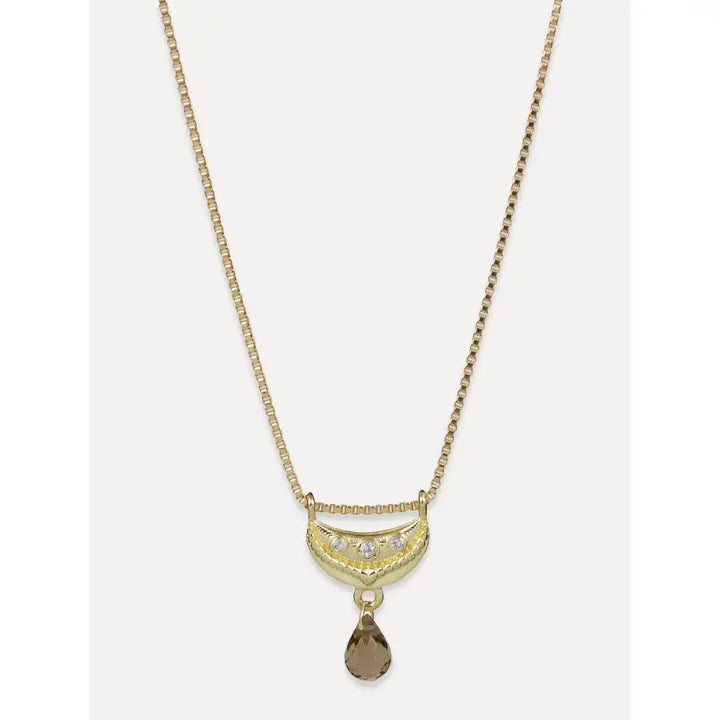 Odyssey Necklace | Smoky Quartz