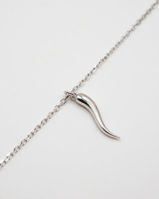Dainty Lucky Horn Necklace