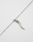Dainty Lucky Horn Necklace