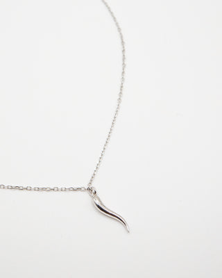 Dainty Lucky Horn Necklace