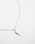 Dainty Lucky Horn Necklace