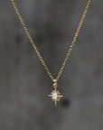 Opal Star Necklace