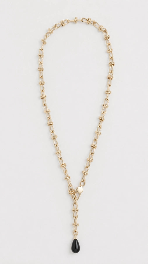Nora Necklace | Black Onyx
