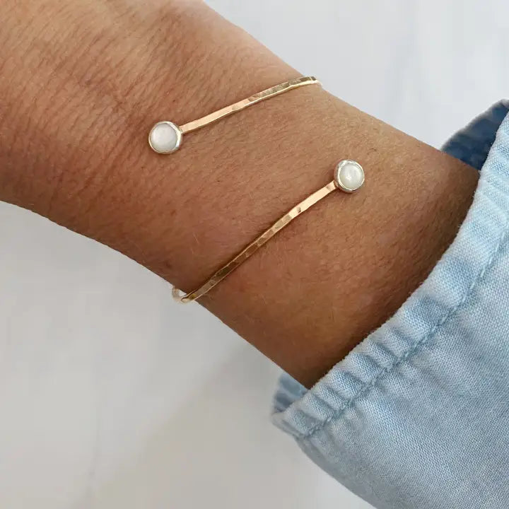 Mother of Pearl Wrap Cuff