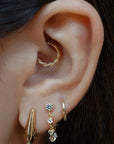 Lucy Chain Studs