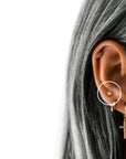 Prong CZ Screw Ball Back Stud | Single