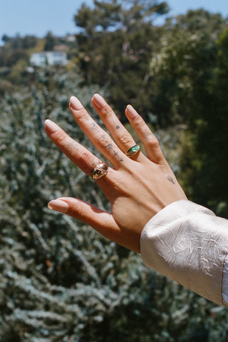 Bene CZ Dome Ring