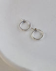 Silver Standard Hoops | Small
