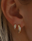 Arum Gold Hoops