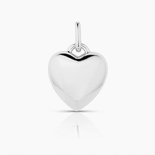 Aurelie Puffy Heart Clip Charm