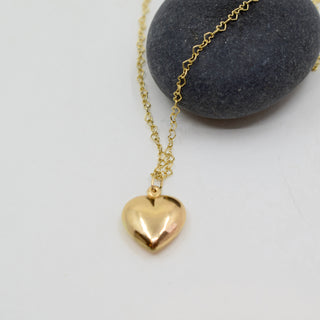 14K Tiny Hearts Chain Necklace