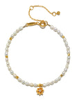 Lotus Gemstone Bracelet