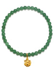 Ganesha Charm Jade Bracelet