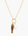 Fortuna Colette Necklace | Tiger Eye