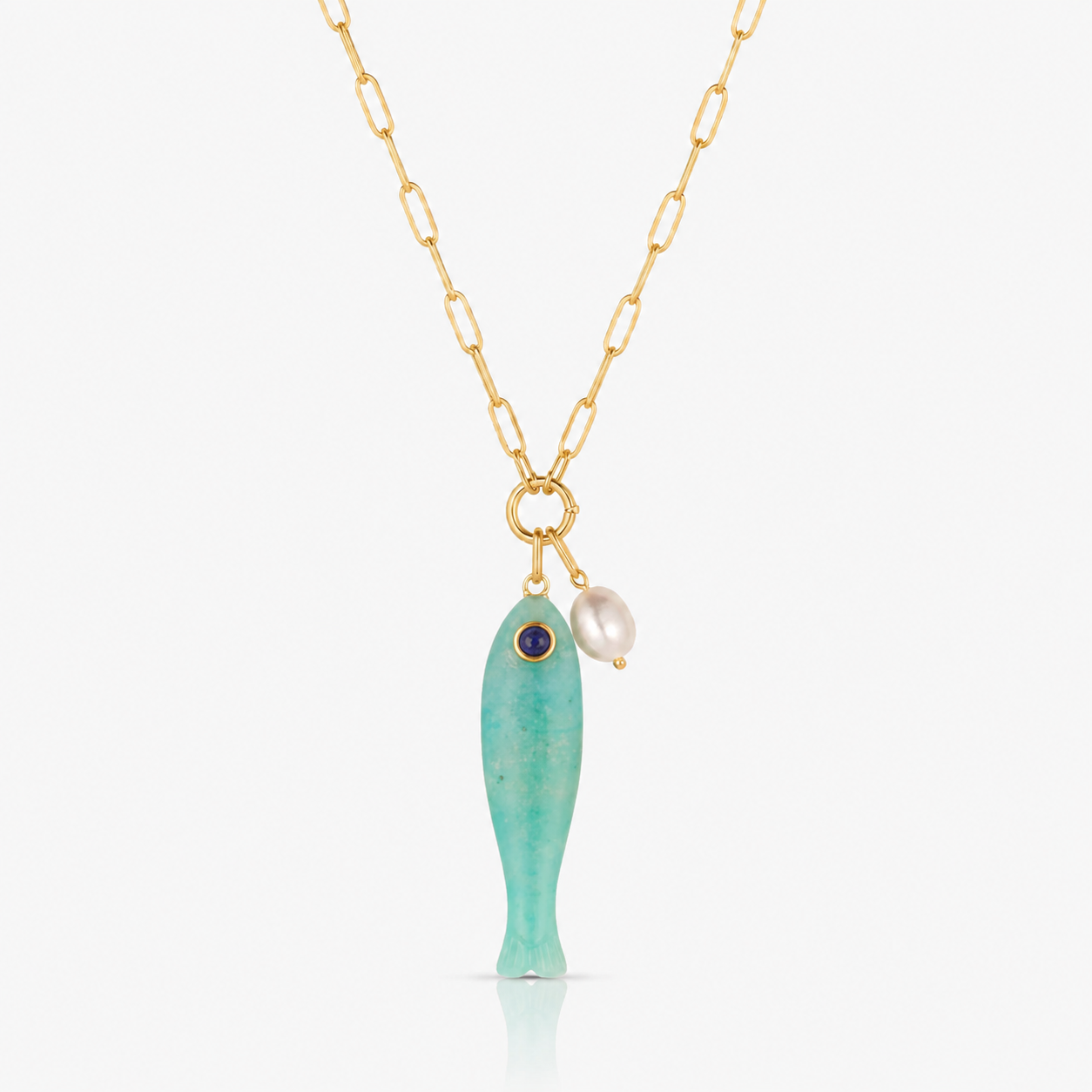 Fortuna Colette Necklace | Amazonite