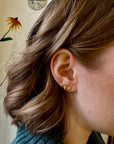 Tiny Bow Stud Earrings