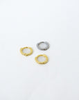 Tiny Rope Huggie Hoop | Single Earrings P&K   
