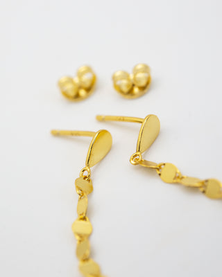 Mirror Chain Drop Earrings