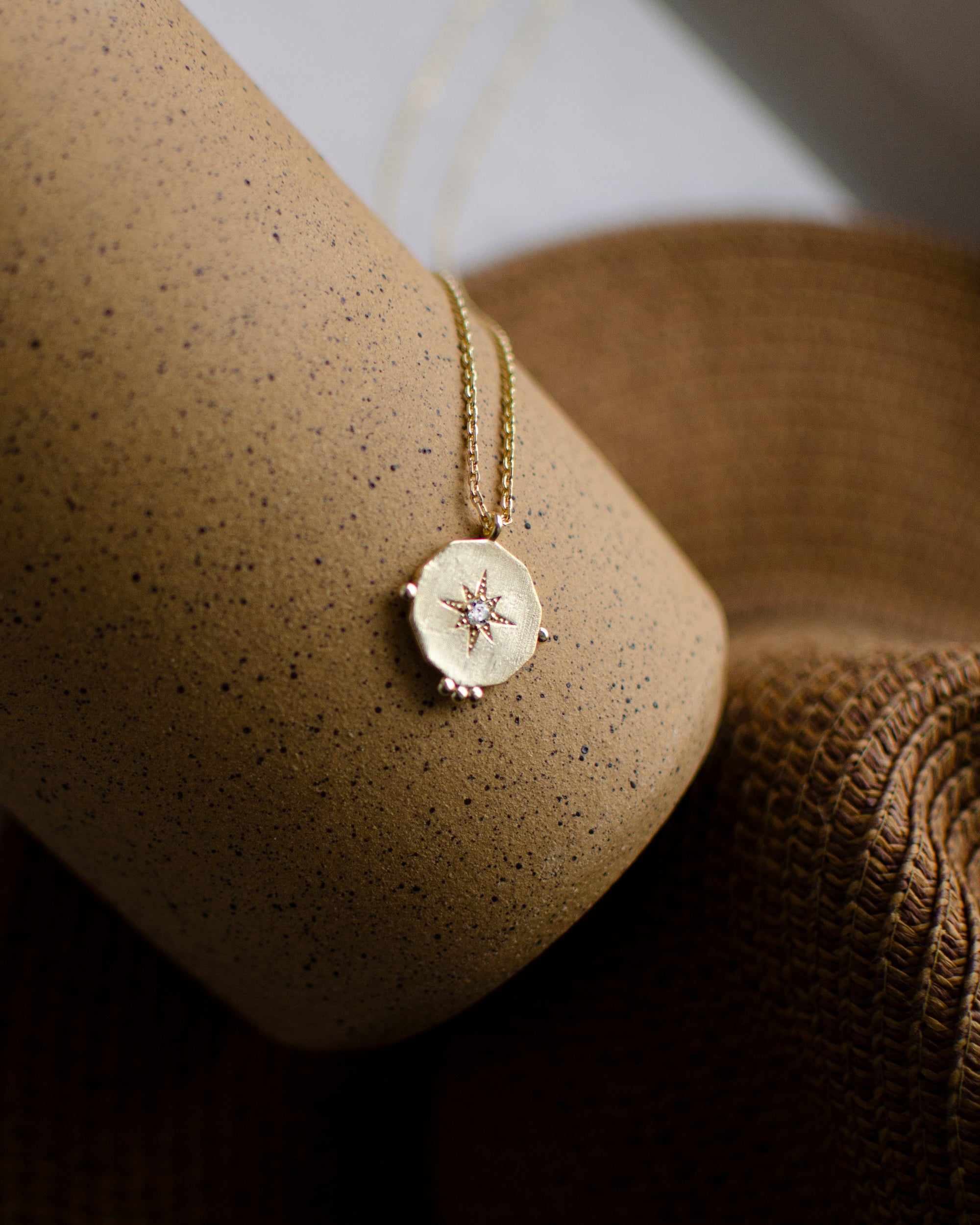 North Star Coin Necklace Necklaces P&K   