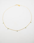 Kristina Five Stone Necklace