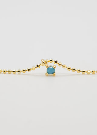 Kristina Five Stone Necklace