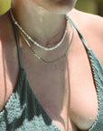 Thin Herringbone Necklace