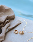 Thin Herringbone Necklace