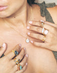 Ashni Moonstone Ring