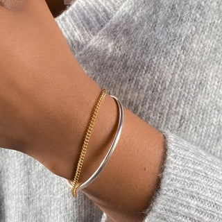 Daniella Cuff Bracelet Bracelet THATCH Two-Tone  