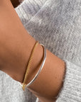 Daniella Cuff Bracelet Bracelet THATCH Two-Tone  