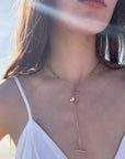 Dottie Lariat Necklace