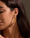 All Love Stud Earrings | Garnet