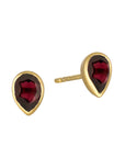 All Love Stud Earrings | Garnet