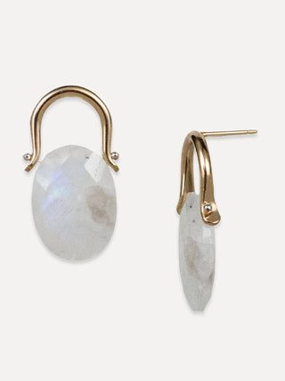 Sasha Earrings | Moonstone