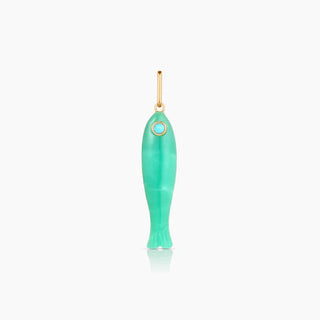 Fortuna Lariat Necklace | Chrysoprase