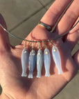 Fortuna Colette Necklace | Blue Lace Agate