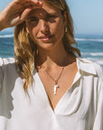 Fortuna Colette Necklace | Mother of Pearl