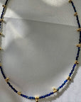 Khaya Beaded Gem Necklace