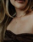 Tiny Emerald Cut CZ Necklace