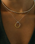 Kira Tennis Necklace | Gold