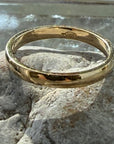 Plain Polished Band Ring | 14K